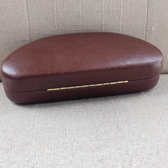 Maui Jim Eyeglasses Case Brown Hard Case for Sunglasses Glasses Case only - Picture 4 of 11